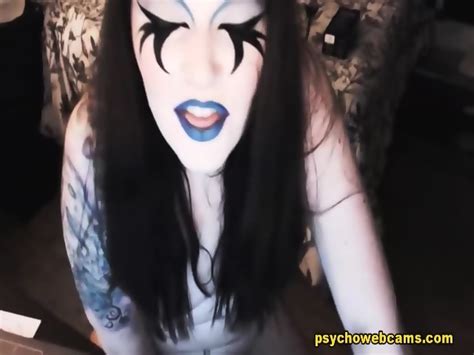 Gothic Brunette Natural Sexiness Exposed