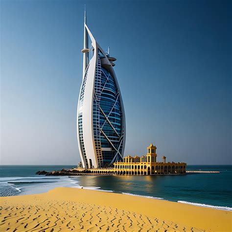 Premium Ai Image Burj Al Arab