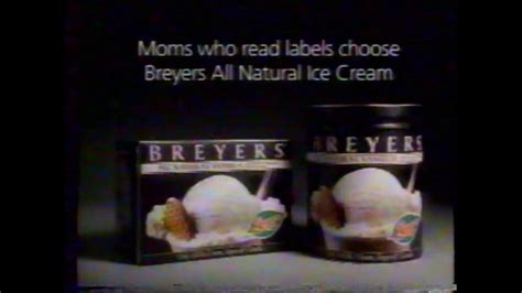 1995 Breyers Ice Cream Commercial Youtube