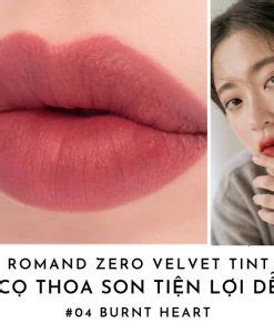 Son Romand Nucadamia Màu Đỏ Nâu Nude Đẹp Nhất Đỉnh Nhất