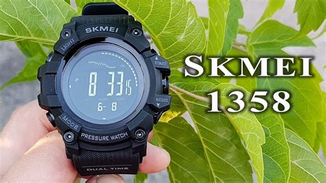 Skmei Full Review Barometer Altimeter Compass Thermometer