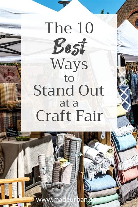 Want To Stand Out At A Craft Show Try These Display Tricks Made