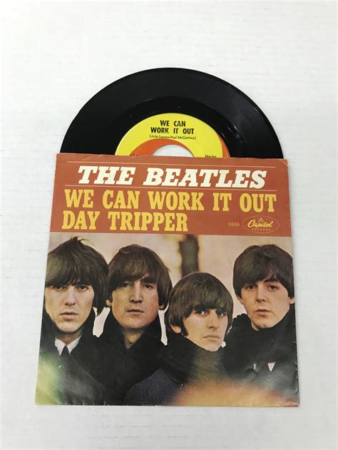 The Beatles We Can Work It Out Day Tripper Capitol Vinyl