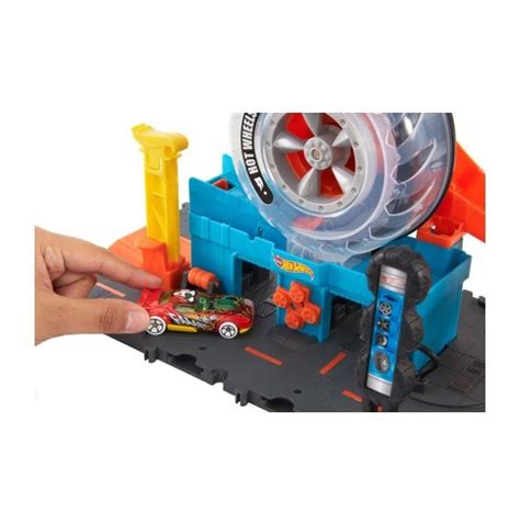 Hot Wheels Set De Joaca Hot Wheels City Vulcanizarea Super Twist Elefant Md