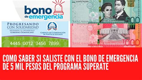 Como Saber Si Saliste Con El Bono De Emergencia De Mil Pesos Del