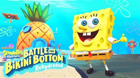NEW REMASTERED Spongebob Squarepants Battle For Bikini Bottom Reydrated PC Gameplay YouTube