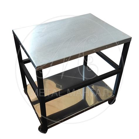 Узкий столик на колесах - 91 фото