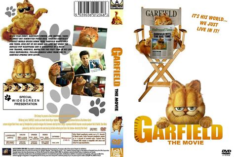 Garfield The Movie Custom Dvd Cover 2 Mini Books Printable Dvd