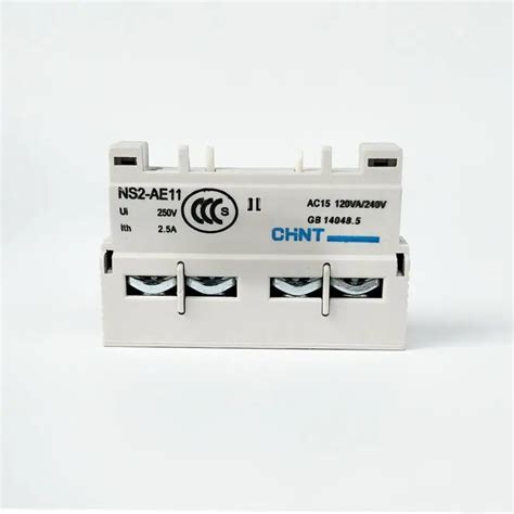 2PCS/LOT CHINT NS2 AE11 Auxiliary Contact for NS2 series Motor Starter ...