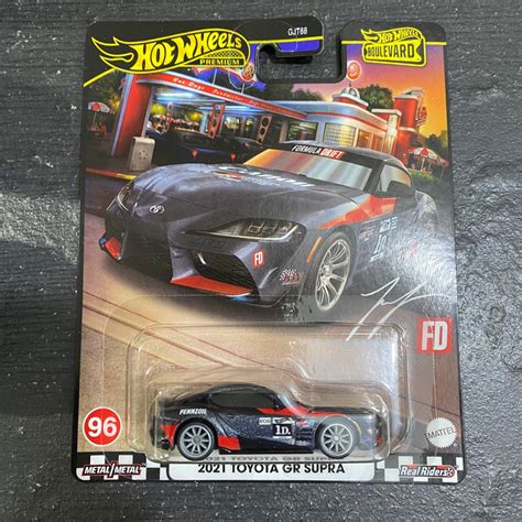 Jual Hot Wheels Premium 2021 Toyota GR Supra Boulevard Shopee Indonesia