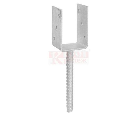 Закладная опора для бруса 100х100 в бетон - 92 фото