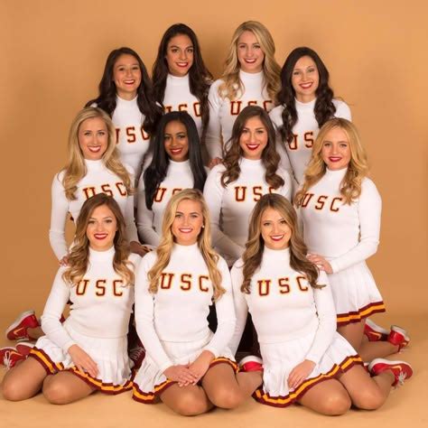Discover USC Cheerleaders And Usc Ideas Cheerleading Football Cheerleaders Hot
