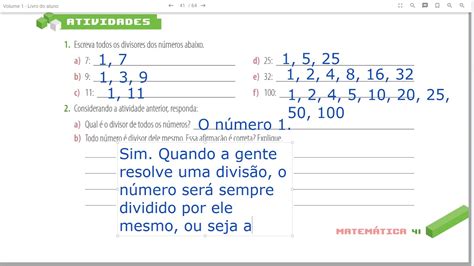 Divisores De Um N Mero Natural Ano Youtube