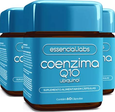 Potes Da Coenzima Q Ubiquinol Mg Por C Psula C Psulas