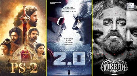 Top 5 Highest Grossing Tamil Movies Of All Time