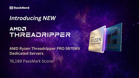 Amd Ryzen Threadripper Pro Wx Dedicated Servers Now Available