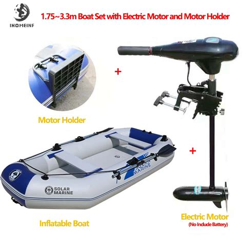 1.75~3.3m Inflatable Boat with Electric Motor Set for Fishing Drift ...