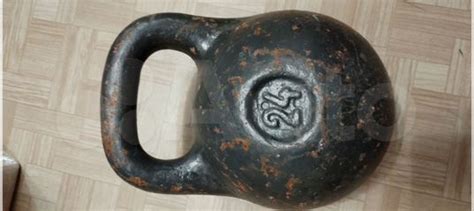 Гиря СССР 24кг купить в Сыктывкаре | Хобби и отдых | Авито