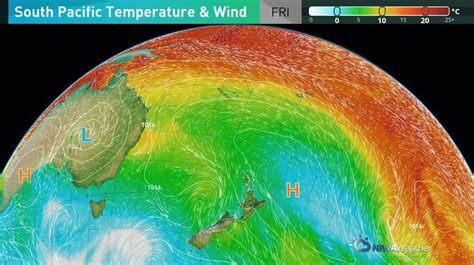 South Pacific Temperature Wind 30 Aug 2016 Niwa