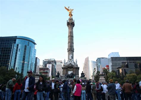 Seguimos La Marcha De Amlo Del Ángel Al Zócalo De Cdmx