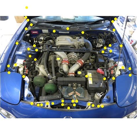 Mazda RX-7 FD / FD3S - TiBurnt Elite Engine Bay Kit | TiBurnt