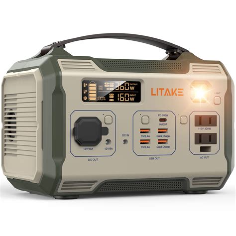 Buy LITAKE Portable Power Station 281Wh 75600 MAh Portable Generator