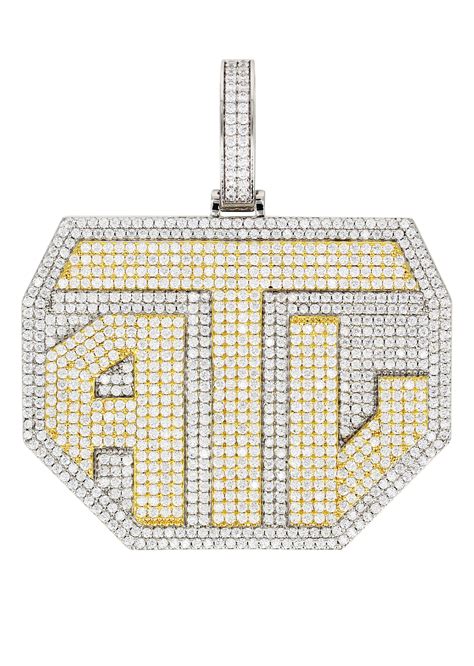 custom diamond pendant  frostnyc