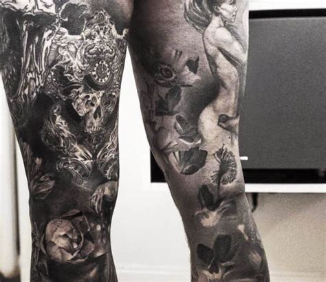 Black And Grey Tattoo By Niki Norberg Post