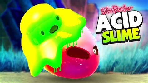 New Acid Slime Will Melt You If You Touch It Slime Rancher Mods Youtube