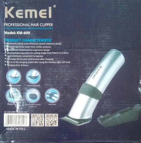 Kemei Professional Hair Trimmer Modal Km At Rs Piece Hair