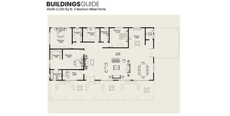 Metal Building House Plans and Floor Plans