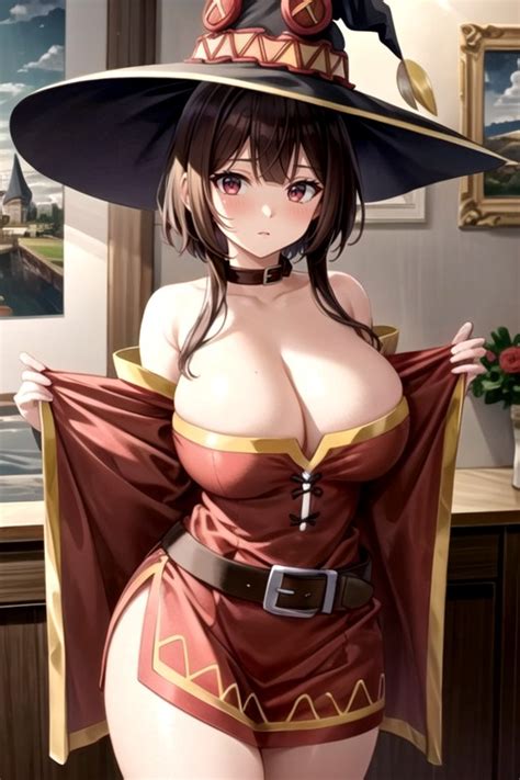 20s Large Breast Megumin Isekai Quartet AI Porn