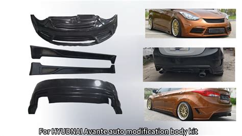 Aftermarket Parts Body Kit Abs Car Front Bumper For Hyundai Avante Type