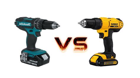 Dewalt vs makita cordless drill driver 2017 - Powertoollab