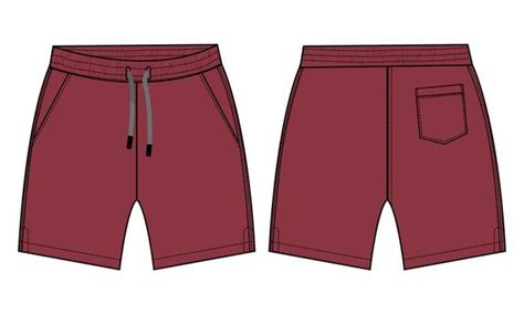 Shorts Template Vector Art Icons And Graphics For Free Download