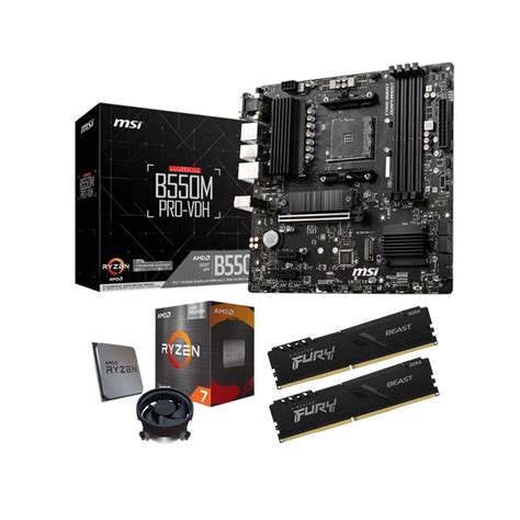 Combo Actualizacion Amd Ryzen G Motherboard Msi B M Pro Vdh