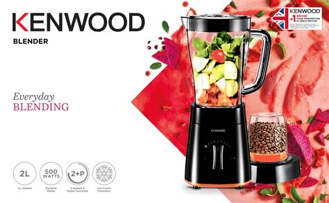 Kenwood Blender Liter Capacity Speeds And A Pulse Function