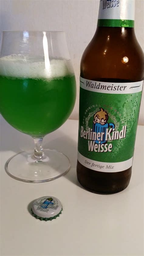 Jaskankaljat Berliner Kindl Weisse Mit Schu Waldmeister