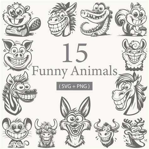 funny animal svg 8