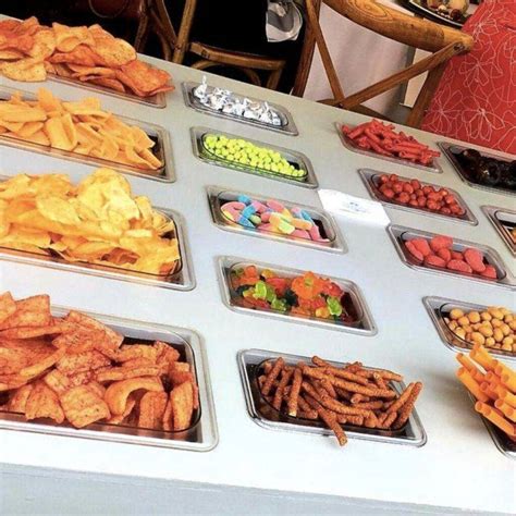 snack bar barra de snacks  fiestas