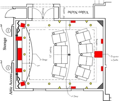 home theater layout dimensions  james marts blog