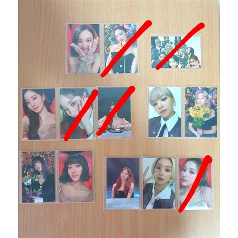 Twice Eyes Wide Open Photocards Nayeon Dahyun Jeongyeon Momo Jihyo