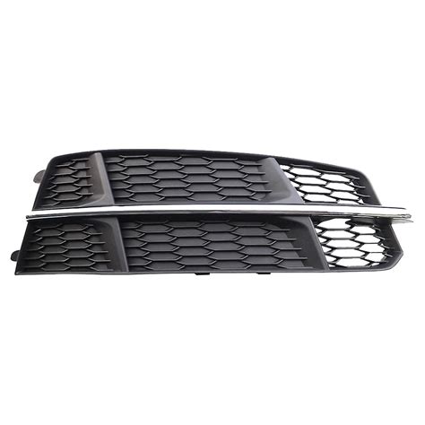 Right Front Lower Bumper Fog Light Grille Grill Cover Replacement