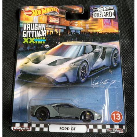 Hot Wheels Ford Gt Vaughn Gittin Jr Shopee Malaysia