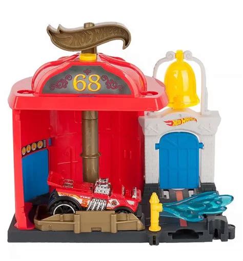 Hot Wheels City Postavite Si Mesto Gasilska Postaja Mimovrste