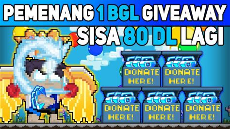 Pemenang 1 Bgl Giveaway Minggu Keempat Sisa 80 Dl Lagi YouTube