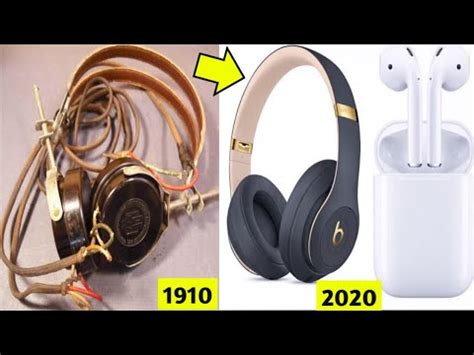 Evolution Of Headphones 1891 2020 Headphones History Documentary