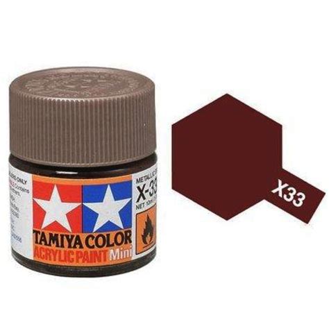 Tamiya X 33 Bronze Brillant Pot Acrylique 10 Ml