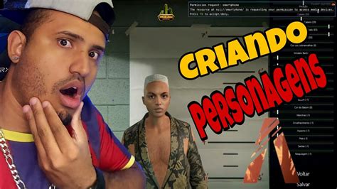 Como criar seu personagem no gta rp servidor CONEXÃO BRASIL RP YouTube