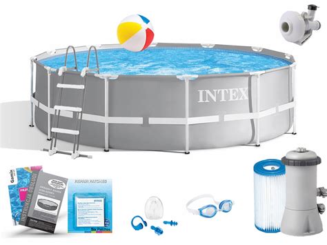 Basen Ogrodowy Intex Stelażowy 366x99 26716 12W1 - 11386488163 ...